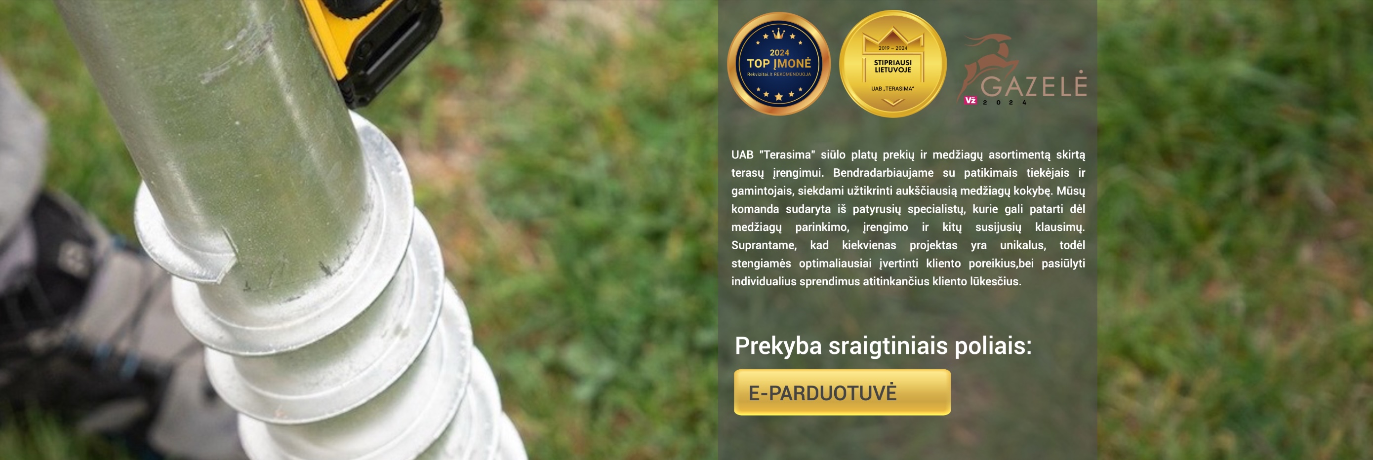 Sraigtiniai poliai Internetu Sraigtiniai poliai Internetu